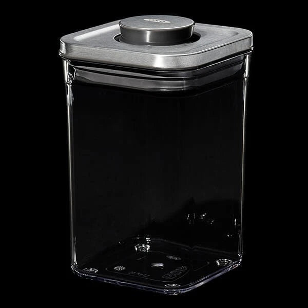 OXO Good Grips POP Container | Small Square Short | 1.1QT | Clear