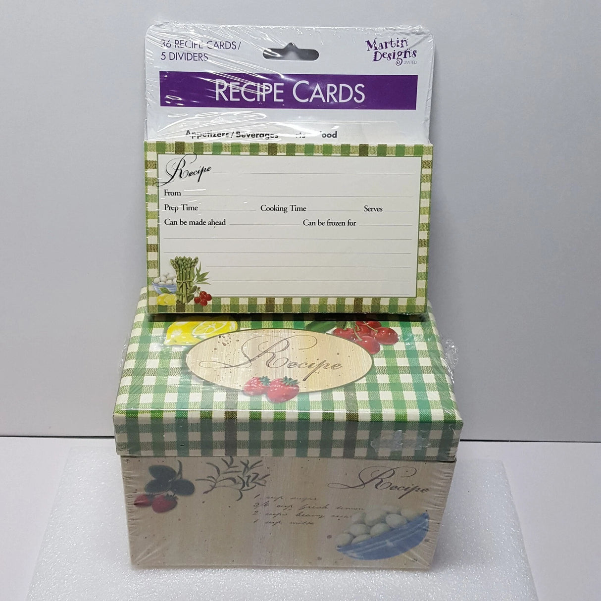 3x5 Recipe Cards 36pc