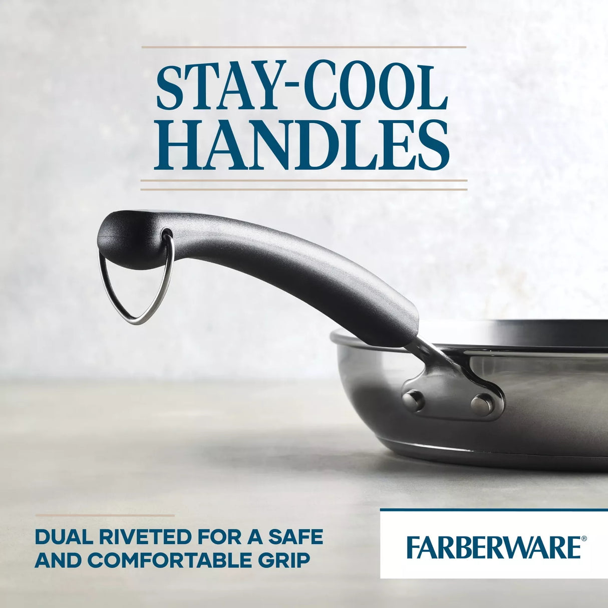 Stainless Steel Fry Pan 10in
