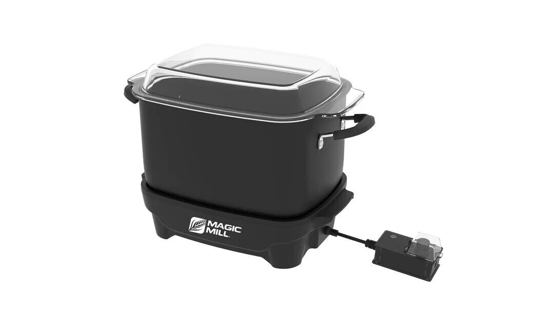 Magic Mill Slow Cooker | 12QT Capacity | Stainless Steel