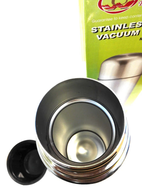 Vacuum Flask Bottle Stainless Steel | 350ML | Double-Wall Insulated | Uniware