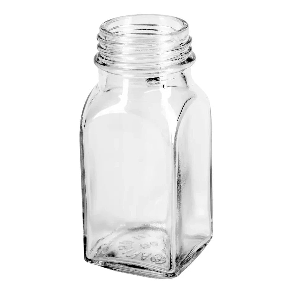 Salt Shaker With Mushroom Tops | Square Design | 2oz | Winco
