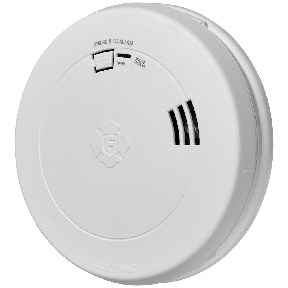 Smoke & CO Alarm with Voice & Location Alerts 10 Year Battery First Alert