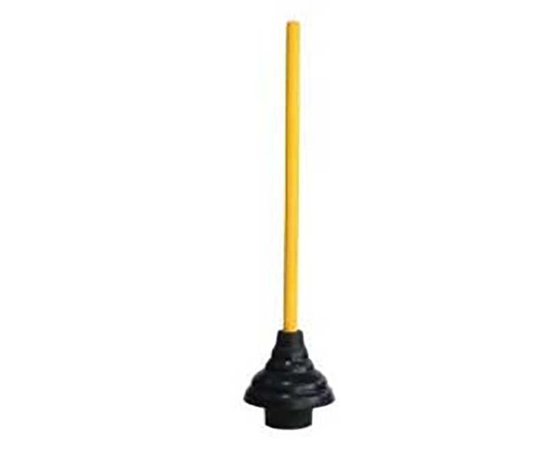 Toilet Plunger By Tuff Stuff | 6″ Flange Cup | 18″ Wood Handle