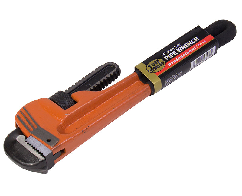 TUFF STUFF 14" Pipe Wrench | 2" Max Jaw Capacity