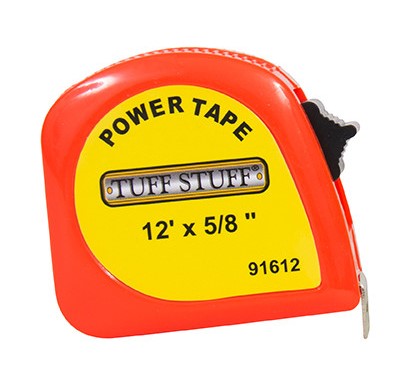 Tape Measure 3/4" x 16' Red