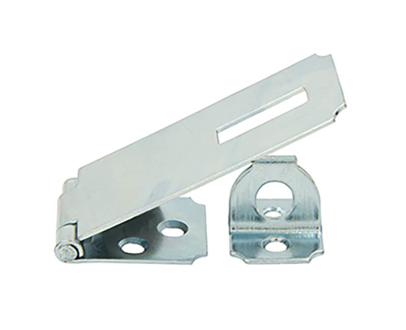 Safety Hasp Steel Heavy Duty Zinc Plated-Silver