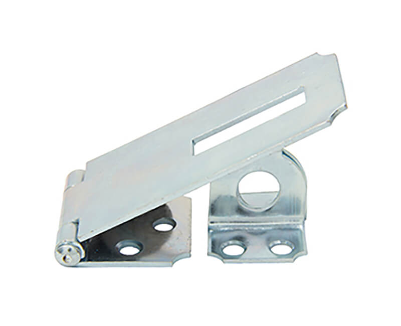 Safety Hasp Steel Heavy Duty Zinc Plated-Silver