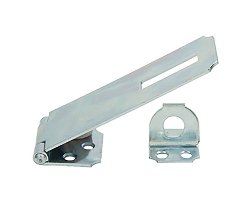 Safety Hasp Steel Heavy Duty Zinc Plated-Silver