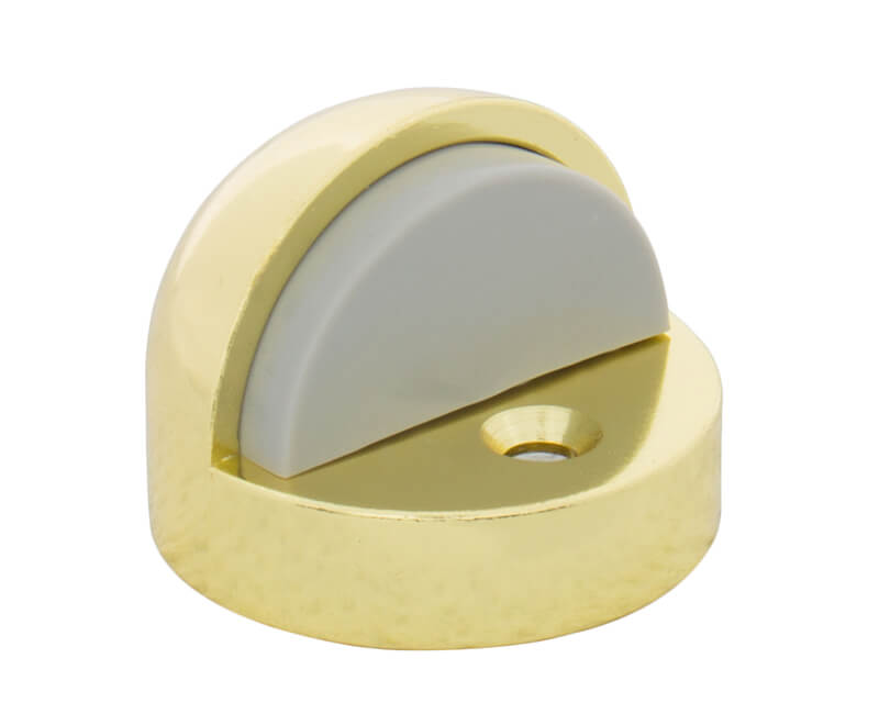 High Dome Door Stop Gold
