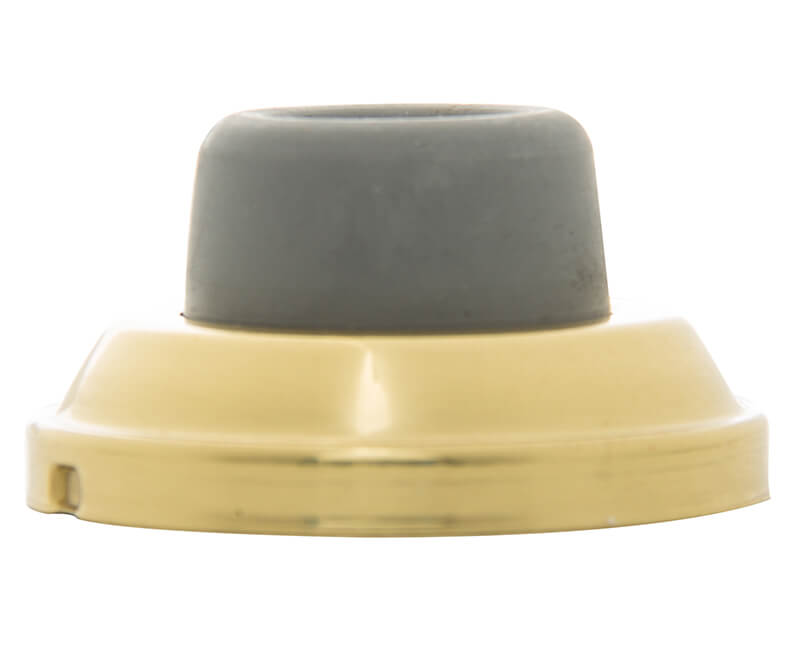 Concave Wall Door Stop (BRASS)