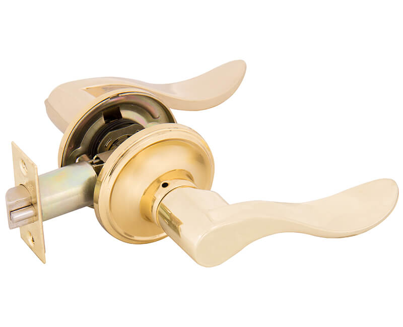 Passage Wave Lever Door Knob