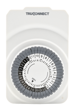 Heavy Duty Timer w/Unlimited On/Off Switching 24HR Tru Connect