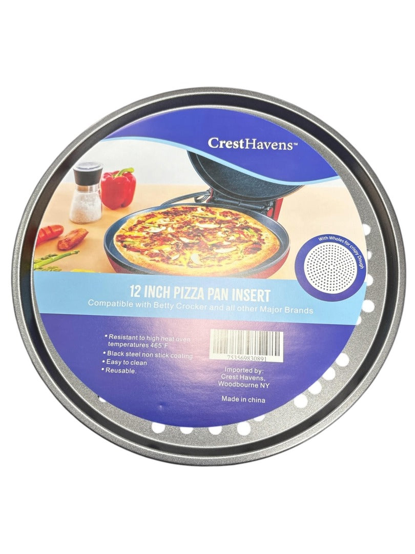 Pizza Pan Insert w/Holes 12" For Betty Crocker
