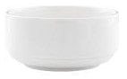 Round White Soup Bowl 12oz Vikko