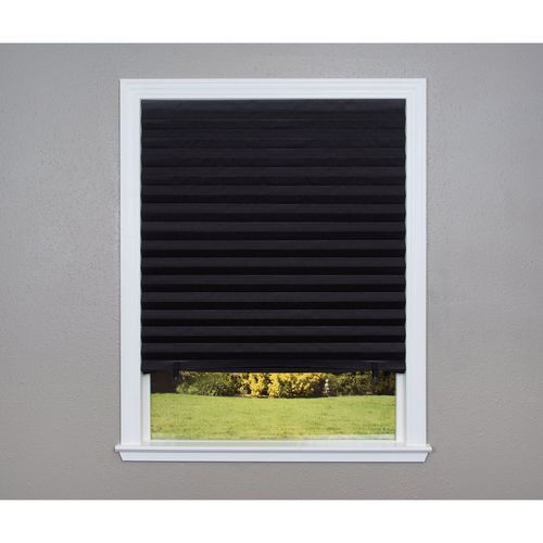 Peel N' Stick Paper Shades Black 36" x 75"
