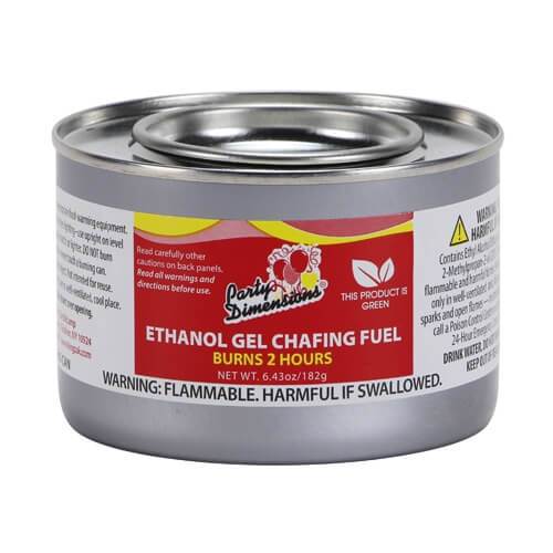 Chafing Fuel Can 2.25 Hour King Zak