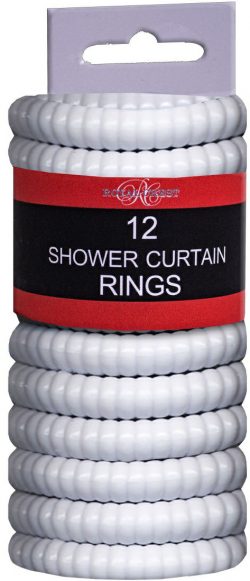 Shower Ring White Royal Crest