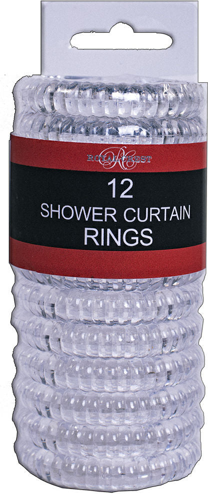 Shower Curtain Rings 12PC