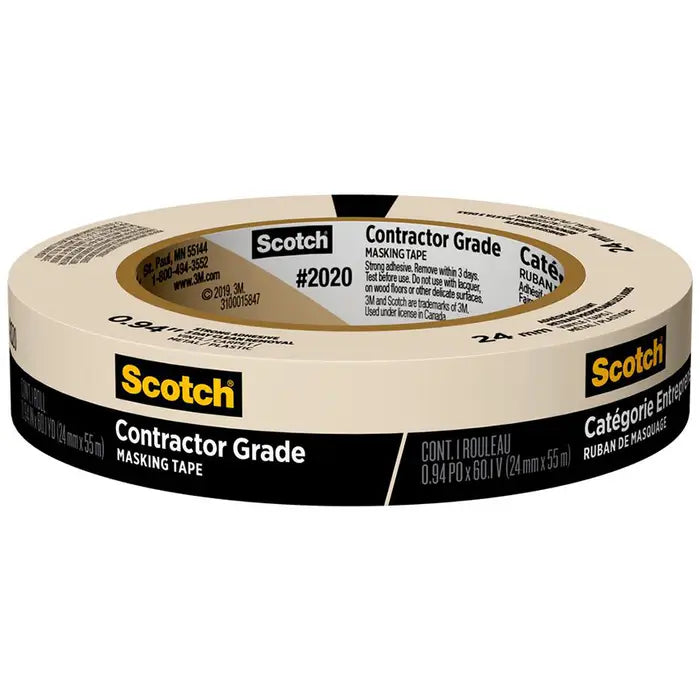 Masking Tape Beige 1" Scotch