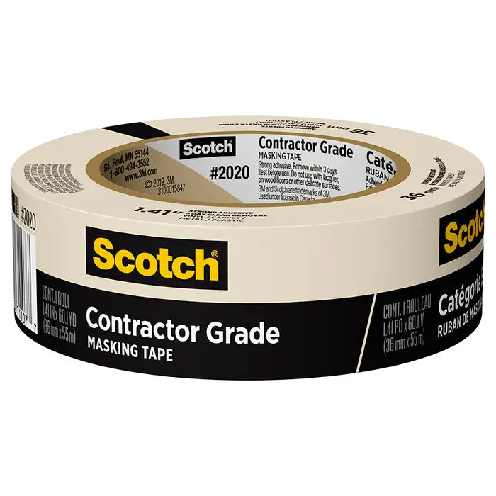 Masking Tape Beige 1-1/2" Scotch