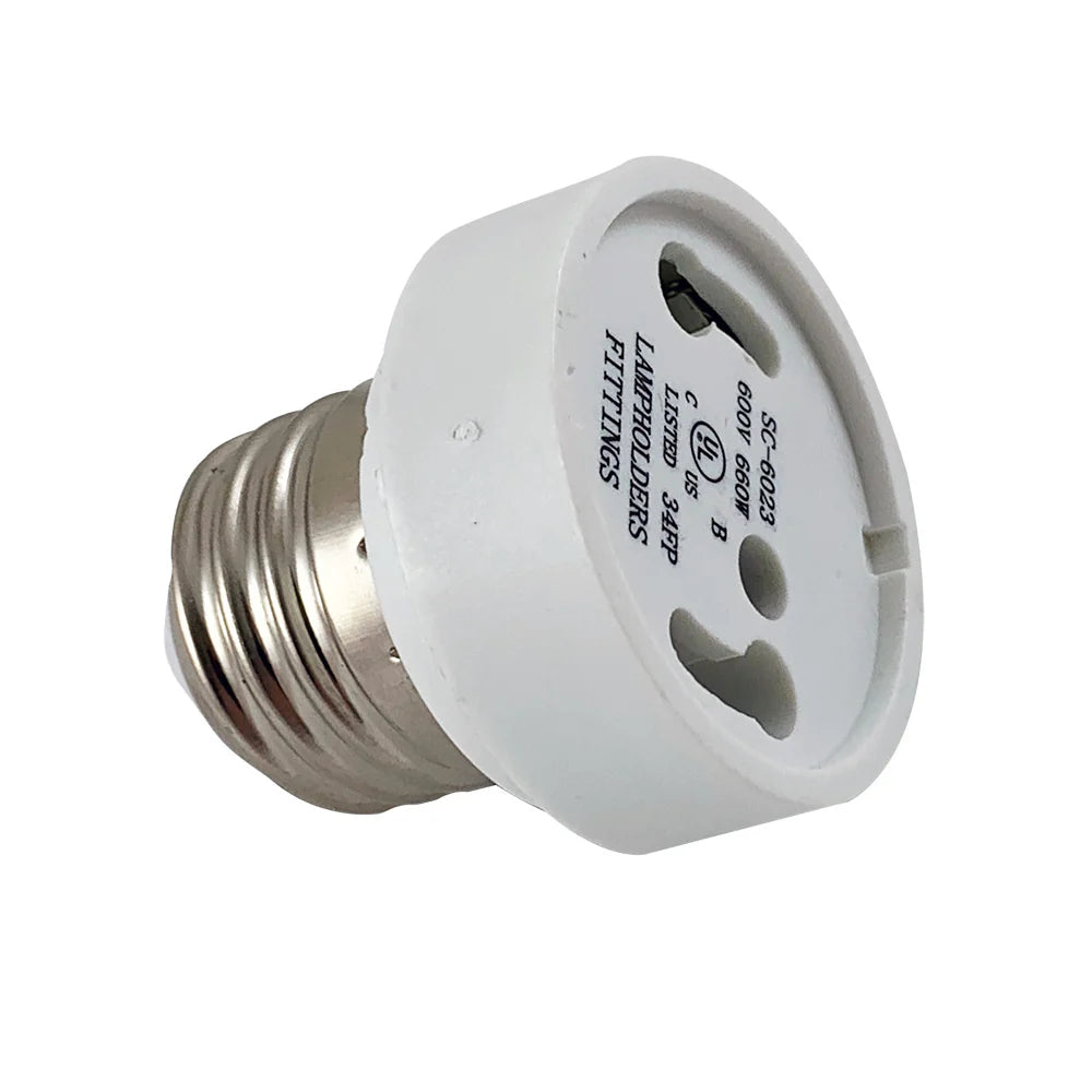 GU24 To Medium Base Adapter Sunlite