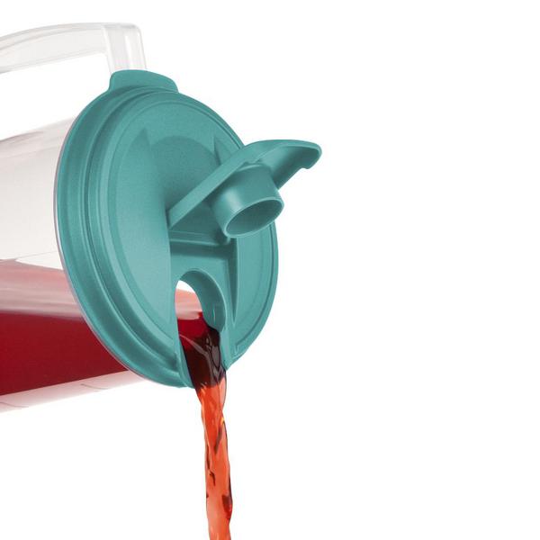 Beverage Pitcher Round | 1 Gallon | ‎Washed Blue | Sterilite