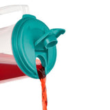 Beverage Pitcher Round | 1 Gallon | ‎Washed Blue | Sterilite