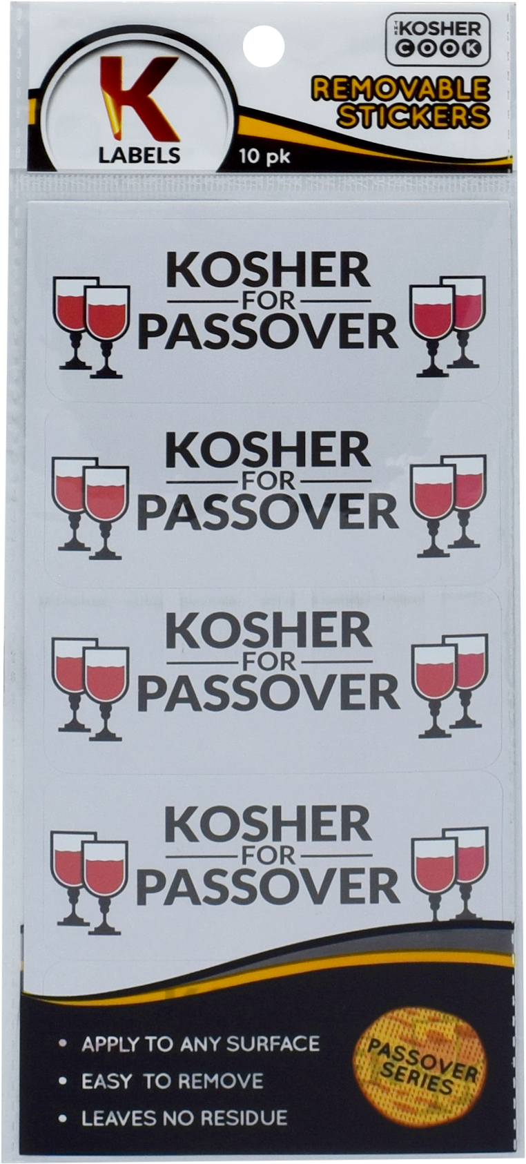 Pesach Labels- English 10pk