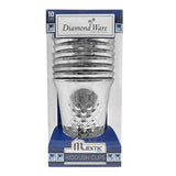 Disposable Silver Cup 6oz 10PK