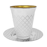 Disposable Kiddush Cup & Trays Set 5oz 5PK
