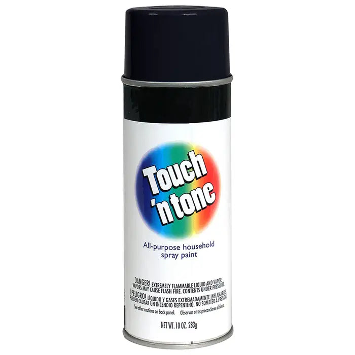 Spray Paint Gloss Black Touch 'N Tone