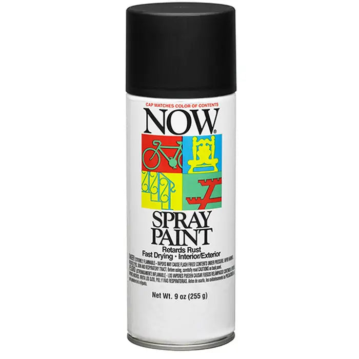 Black Iron Flat Paint Spray Krylon