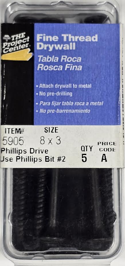 Drywall Screws 8 x 3 Hillman