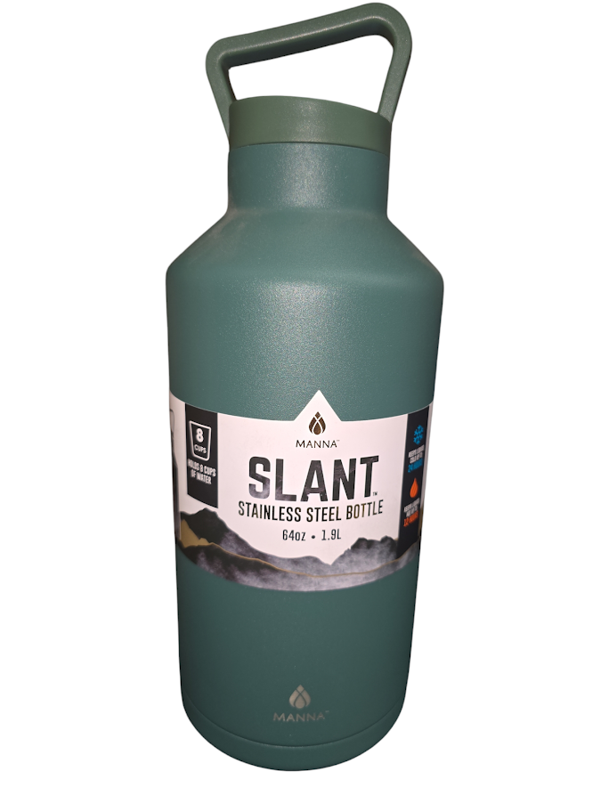 Stainless Steel Bottle 64oz Manna
