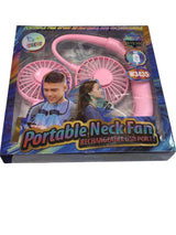 Portable Neck Fan (Rechargeable USB Port)