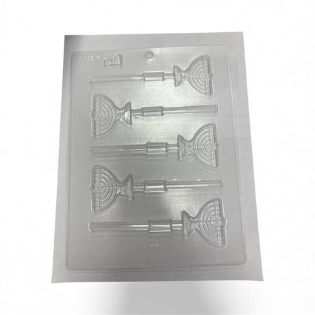 Menorah Lolly Pop Chocolate Mold