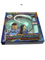 Portable Neck Fan (Rechargeable USB Port)
