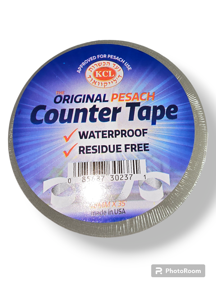 Pesach Counter Tape Clear KCL