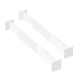 Flex Clapboard Set of 2  Drawer Divider White