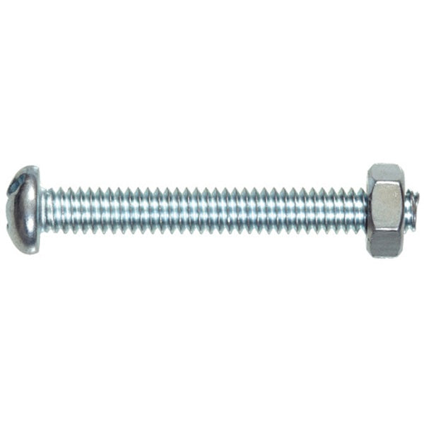 Screws & Nuts Round Head 6-32 x 2 Hillman
