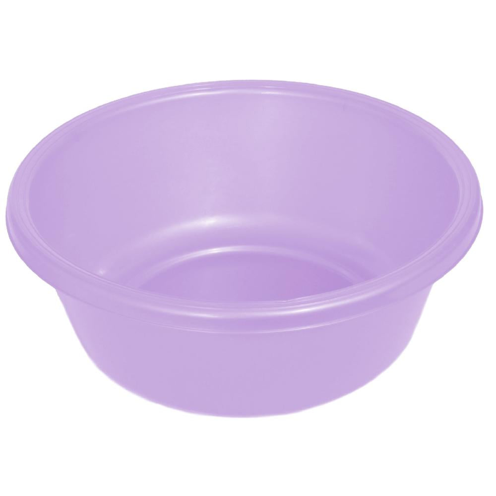 Plastic Wash Basin Pearl Purple 3QT YBM