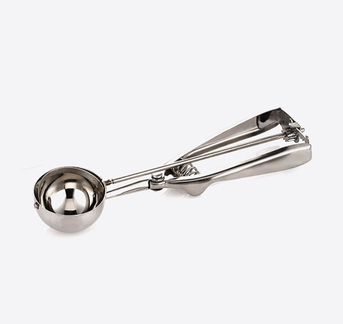 Stainless Steel Scooper 3.25oz 2.5" Millvado