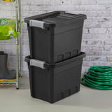 Storage Stackable Tote Box 30QT Sterilite