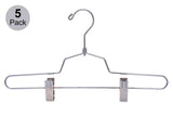Heavy Duty Metal Hanger Clips Swivel Hook 5PK