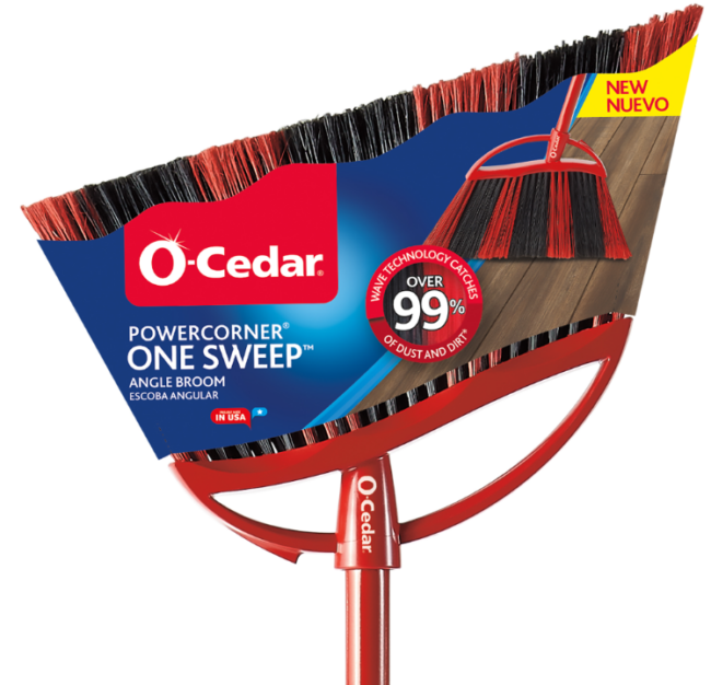 Large Angle Broom O-Cedar