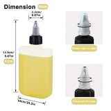 Mini Flat Oil Squeeze Bottle 4.06oz yuebaihui