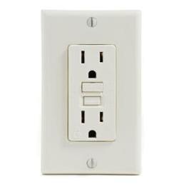 GFCI Outlet 15AMP Ivory