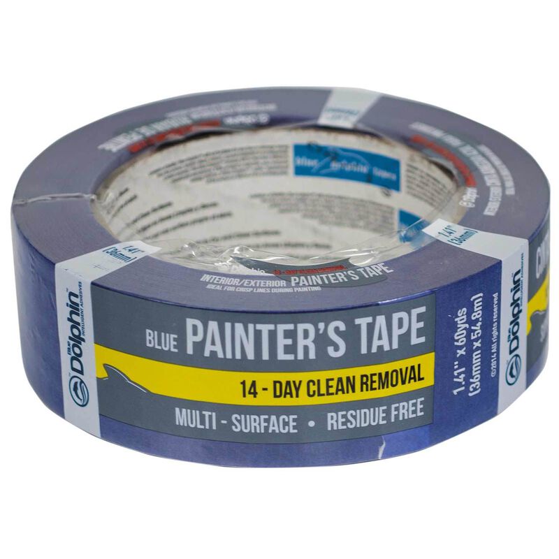 Blue Painters Tape 1-1/2" Dolphin