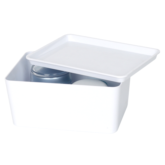 Storage Basket w/Lid Medium YBM